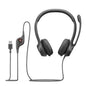 Logitech H570e USB Stereo Headset – Business-Grade Wired Headset with Noise-Canceling Mic & Inline Controls