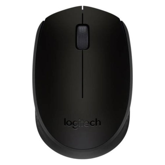 LOGI M171 910-004424 Wireless mouse  (Black) Nano USB receiver 3 buttons optical .