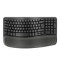 Logitech Wave Keys Wireless Ergonomic Keyboard for Business – Curved Design, Cushioned Palm Rest, Quiet Typing  🔹 Full Product Description:  Logitech Wave Keys Keyboard for Business – Ergonomic Comfort Meets Wireless Productivity  The Logitech Wa
