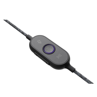 Logitech Zone Wired Headset for Microsoft Teams – USB-C Headset with Mic for Business & Remote Work