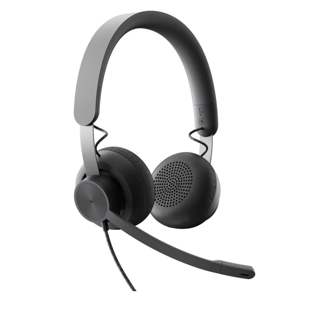 Logitech Zone Wired Headset for Microsoft Teams – USB-C Headset with Mic for Business & Remote Work