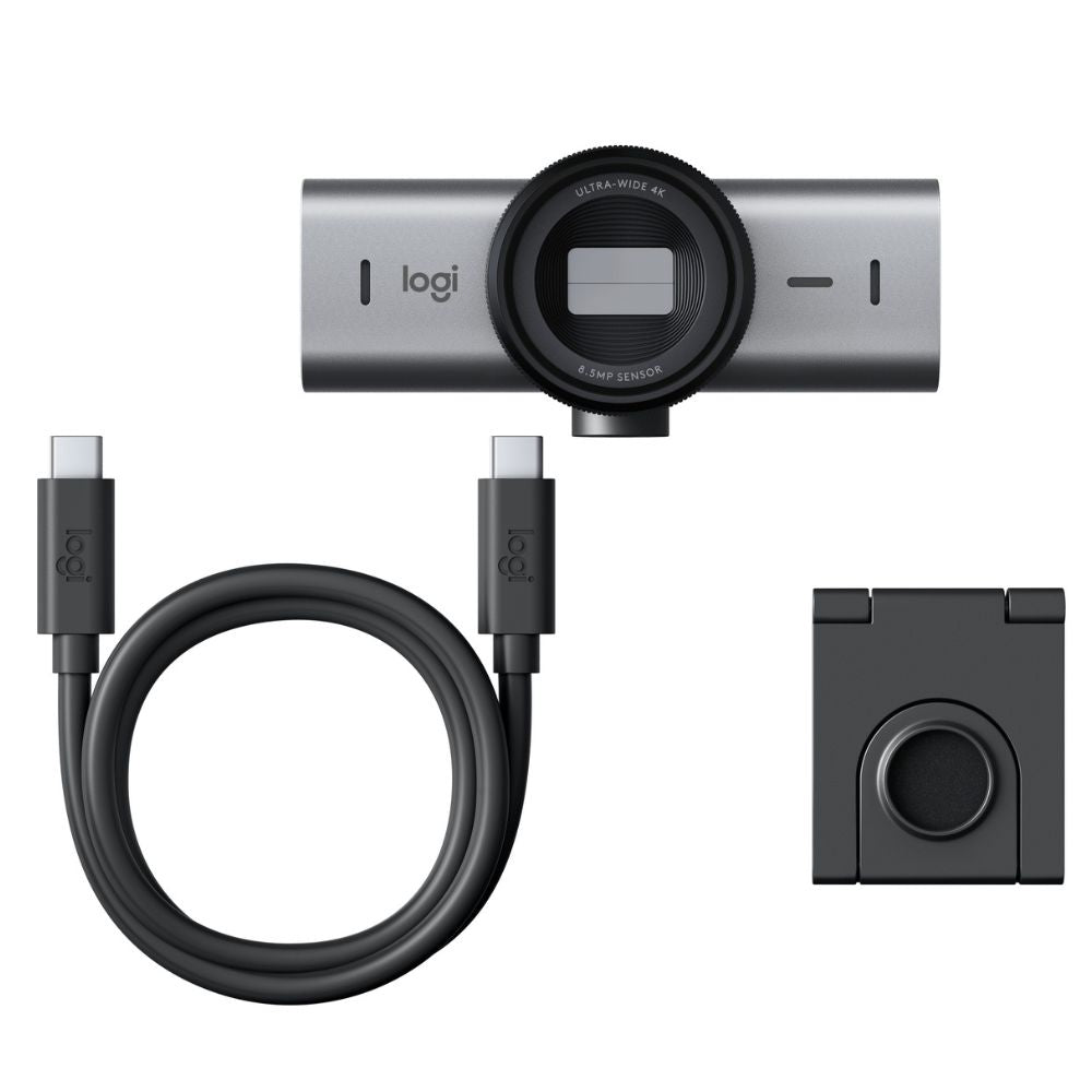 Logitech Brio 705 Webcam – Full HD 1080p Business Webcam with Auto Light Correction & Noise-Canceling Mic