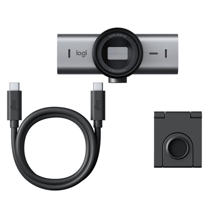 Logitech Brio 705 Webcam – Full HD 1080p Business Webcam with Auto Light Correction & Noise-Canceling Mic