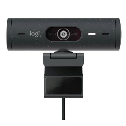 Logitech BRIO 505 Webcam – Full HD 1080p Business Webcam with Auto-Framing, Light Correction & USB-C