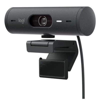 Logitech BRIO 505 Webcam – Full HD 1080p Business Webcam with Auto-Framing, Light Correction & USB-C