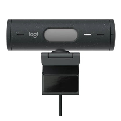 Logitech BRIO 505 Webcam – Full HD 1080p Business Webcam with Auto-Framing, Light Correction & USB-C