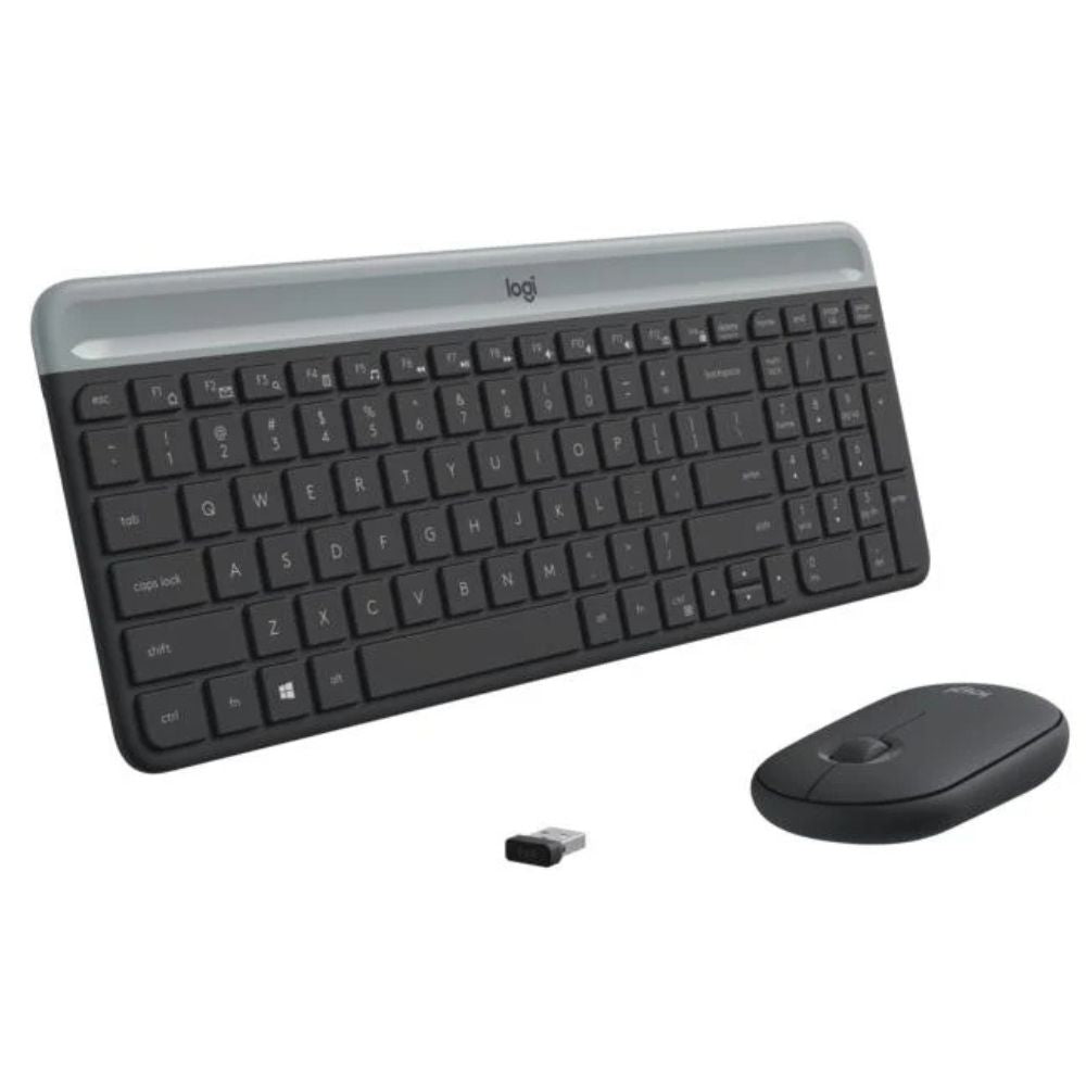 Logitech Wireless Keyboard and Mouse Combo MK470 (GRAPHITE) 2-Year Limited Hardware warranty