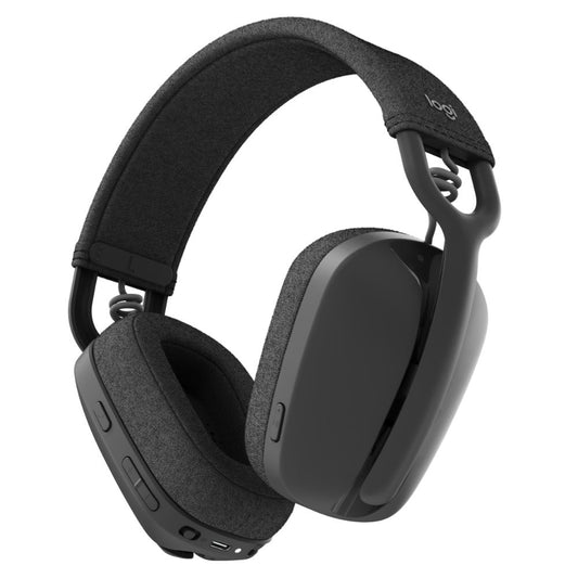 Logitech Zone Vibe Wireless Headset – MSFT Teams Certified – Bluetooth + USB Audio, Noise-Canceling Mic