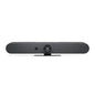 Logitech Rally Bar Mini – All-in-One Videobar (Graphite Grey) | 4K Video, AI Camera, USB or Appliance Mode
