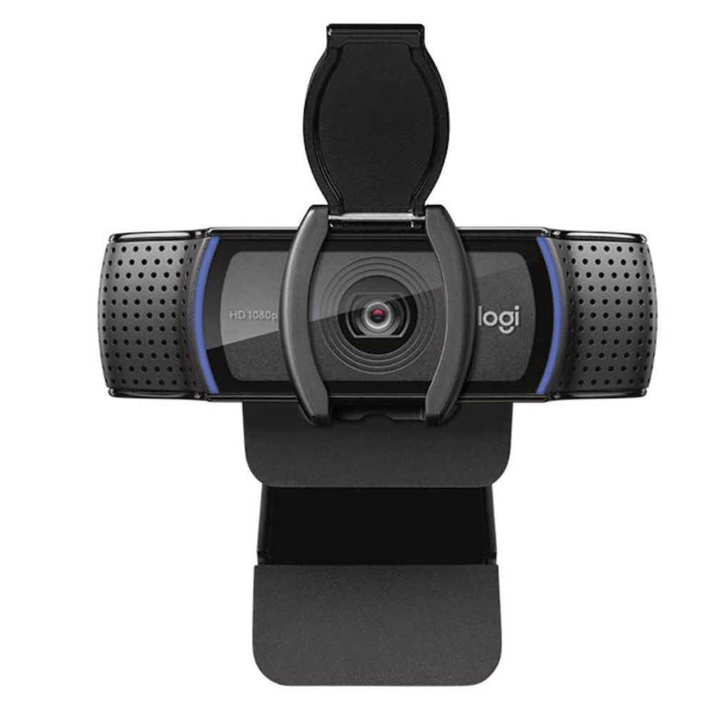 LOGI C920s 960-001252 Webcam  HD Pro USB Full HD 10MP Carl Zeis Lens 20 step autofocus  Microphone with noise reduction USB-A