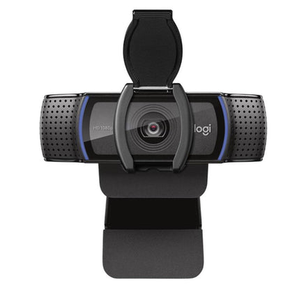 LOGI C920s 960-001252 Webcam  HD Pro USB Full HD 10MP Carl Zeis Lens 20 step autofocus  Microphone with noise reduction USB-A