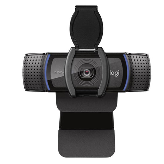 LOGI C920s 960-001252 Webcam  HD Pro USB Full HD 10MP Carl Zeis Lens 20 step autofocus  Microphone with noise reduction USB-A