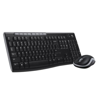 920-004509 - LOGI MK270 Wireless Keyboard and Mouse Combo Nano USB receiver Full size spill resistant