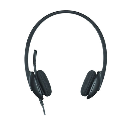 981-000475 - Logitech Headset H340 USB Stereo Internet headset over the head type with adjustable lightweight design