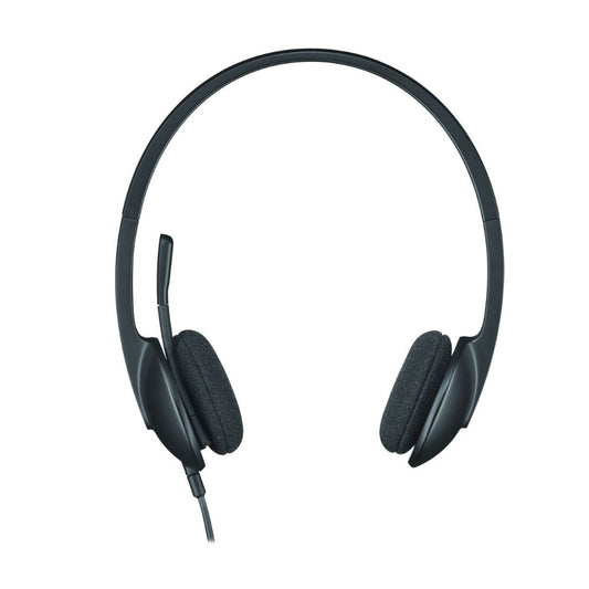 981-000475 - Logitech Headset H340 USB Stereo Internet headset over the head type with adjustable lightweight design