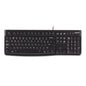 920-002508 - LOGI K120 Corded Keyboard plug and play USB connection spill resist.