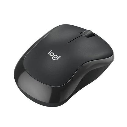 Logitech M240 Silent Wireless Mouse in graphite — compact Bluetooth mouse with silent clicks and portable design