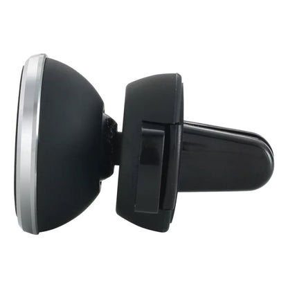 Canyon CH-4 Magnetic Car Phone Holder – Air Vent Mount with Quick-Release Button attached to vent, black compact design