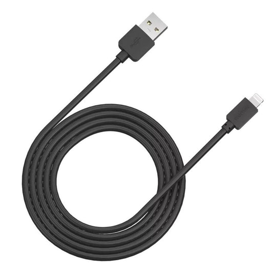Canyon 8-Pin Lightning Sync black 1m USB-to-Lightning cable for iPhone and iPad by Canyon