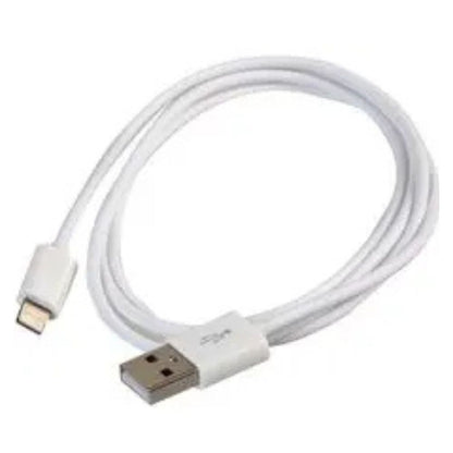 Canyon Lightning Cable CFI-1 – 1m, White, 5W Charging – Sync USB to Lightning cable for iPhone and iPad