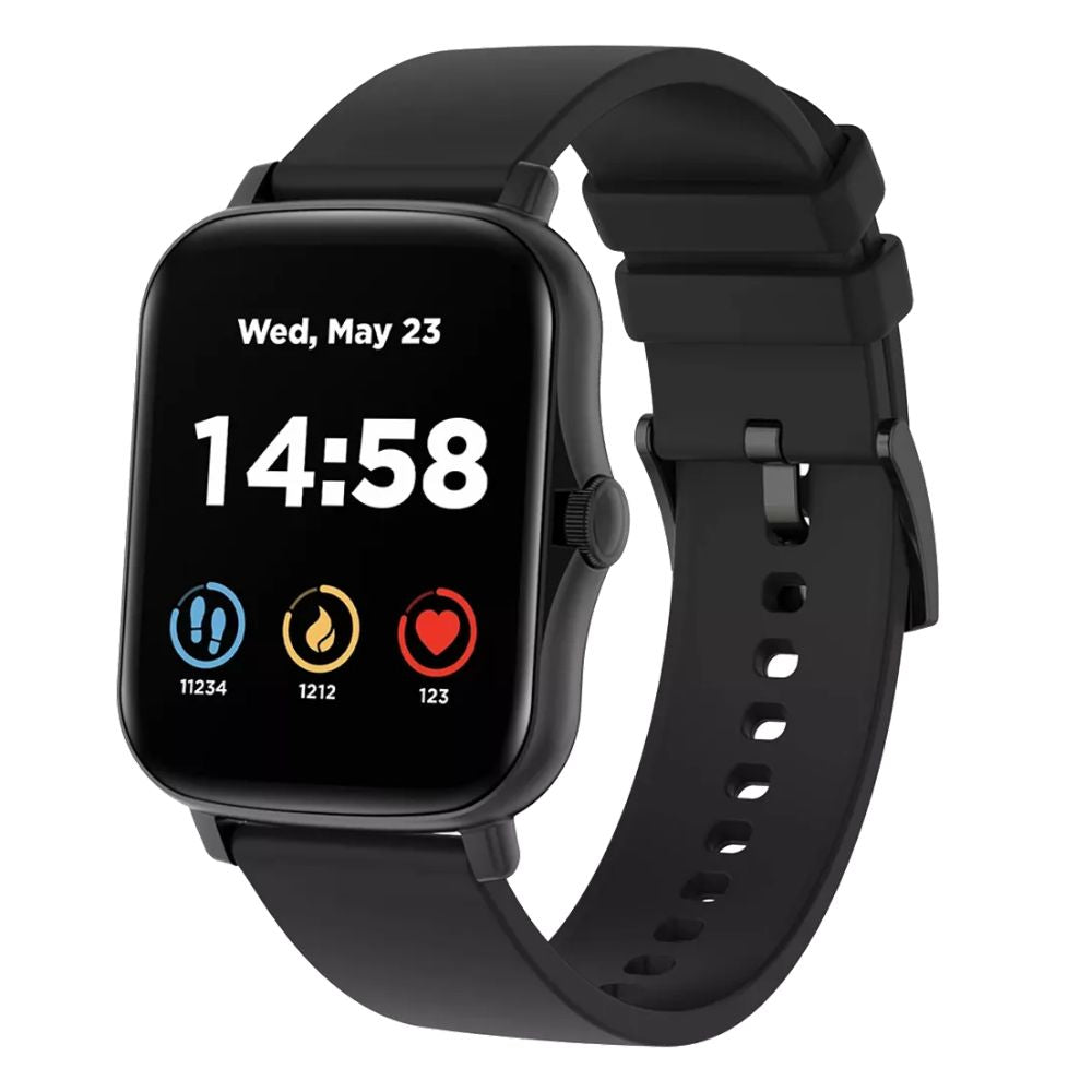 Smart Watch “Barberry” SW-79 black fitness tracker with SpO₂, heart rate, smart notifications, time and activity icons