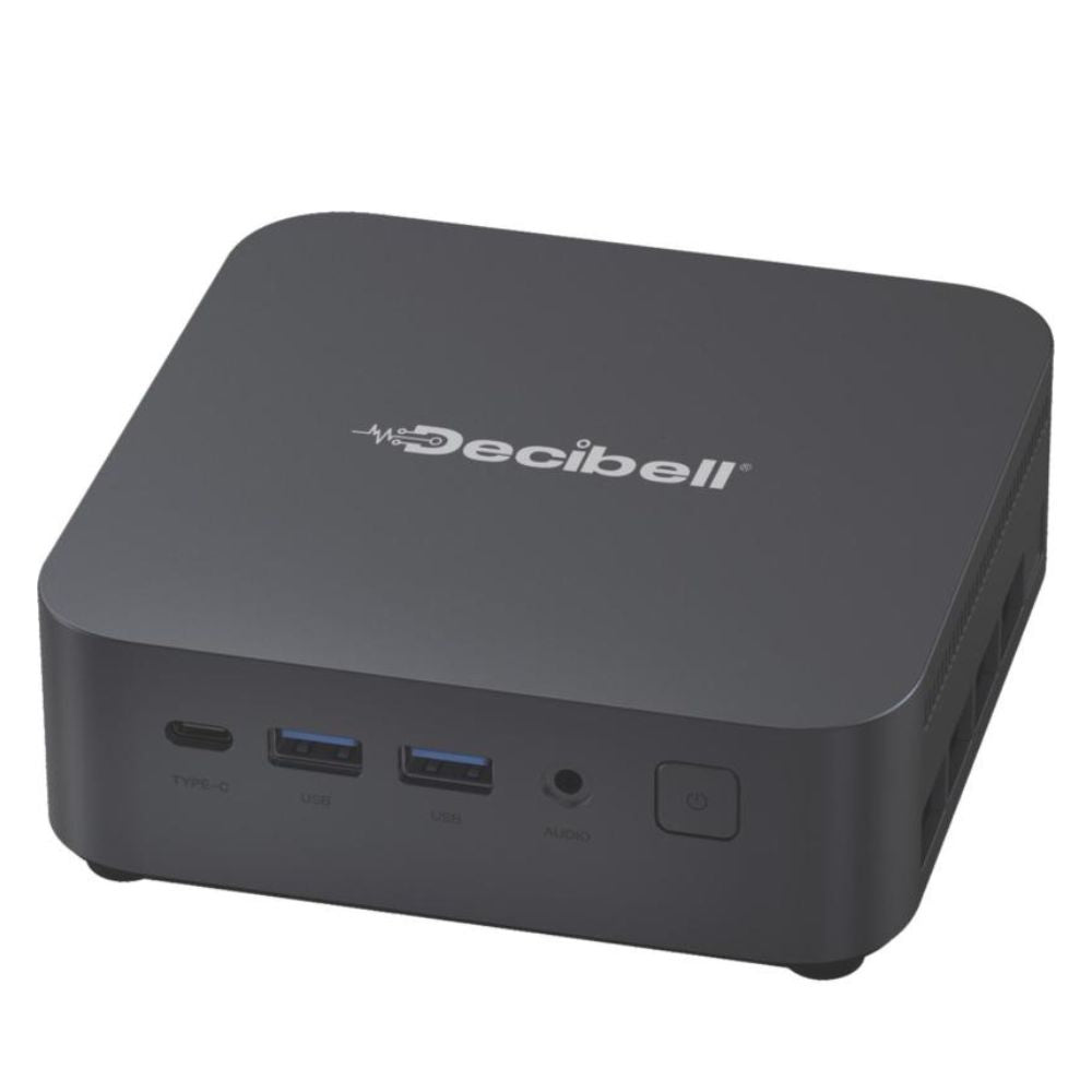 Decibell MINI PC R7 | 16GB RAM, 512GB SSD, Windows 11 Pro – Compact Powerhouse for Home, Decibell mini desktop