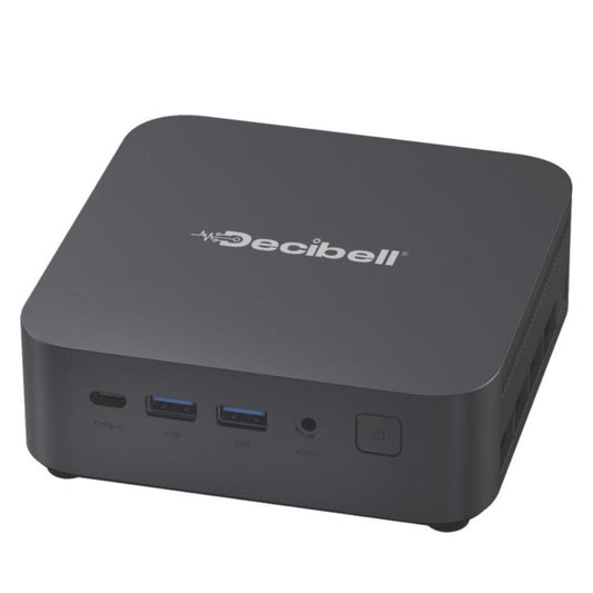 Decibell MINI PC R7 | 16GB RAM, 512GB SSD, Windows 11 Pro – Compact Powerhouse for Home, Decibell mini desktop