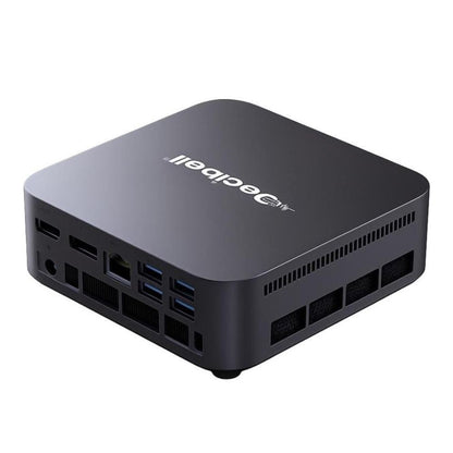 Decibell MINI PC R7 | 16GB RAM, 512GB SSD, Windows 11 Pro – Compact Powerhouse for Home — sleek mini PC, multiple ports