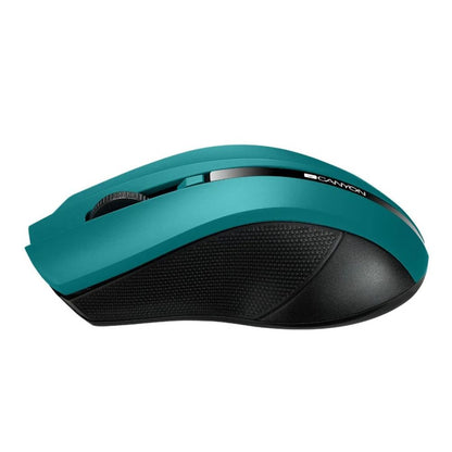 Canyon MW-5 Wireless Optical Mouse – 4 Buttons, 1200 DPI, Ergonomic Design, Green – USB Receiver