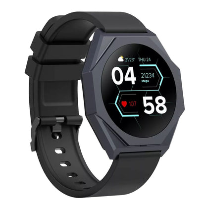CANYON Smart Watch "Otto" SW-86 – Stylish Fitness Tracker with Heart Rate, SpO₂ & Smart Notifications