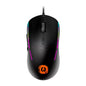 CANYON mouse Shadder GM-321 RGB 6buttons Wired Black, Canyon gaming mouse with RGB lighting and 6 programmable buttons