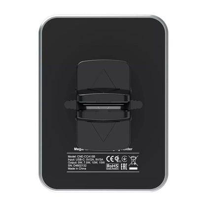 CANYON CH-15 Car Holder MegaFix C-15 black 15W wireless charger and secure smartphone mount by CANYON