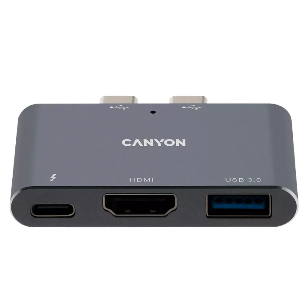 Canyon Thunderbolt 3 Docking Station 3-in-1 DS-1 – Ultra-Fast USB-C Hub with HDMI, USB-A & Charging
