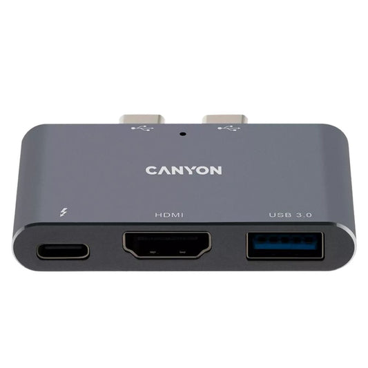 Canyon Thunderbolt 3 Docking Station 3-in-1 DS-1 – Ultra-Fast USB-C Hub with HDMI, USB-A & Charging