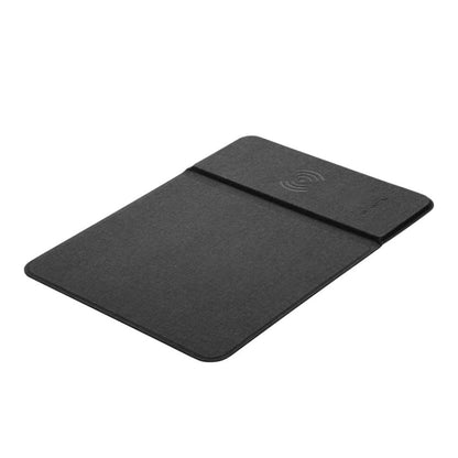 Canyon MP-W5 Mouse Pad with 10W Wireless Charging – Black, 324x244mm – Fast desk mat with 10W charger, Canyon logo