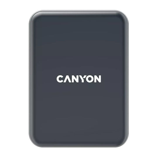 CANYON CH-15 Car Holder black MegaFix C-15 wireless charger 15W fast charging USB-C with CANYON logo