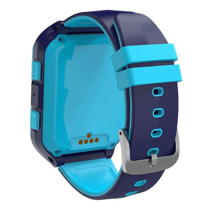 Canyon KW-41 Cindy Kids Smart Watch – GPS Tracker, SOS, Camera blue kids smartwatch back view with buckle, Canyon store