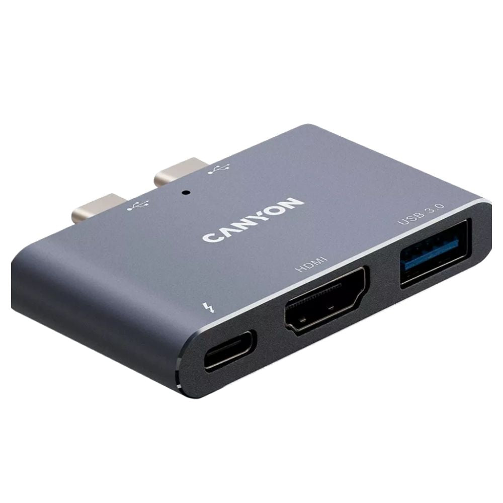 Canyon Thunderbolt 3 Docking Station 3-in-1 DS-1 – Ultra-Fast USB-C Hub with HDMI, USB-A & Charging