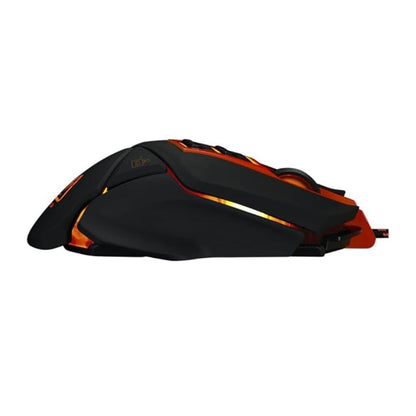 Canyon Gaming Mouse CND-SGM6N – 6400 DPI Sharp Sunplus Sensor, 9 Programmable Buttons, Adjustable Weight
