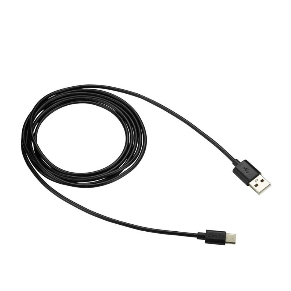 Canyon USB 2.0 Type-C Cable – Fast Charging black 1m USB-A to USB-C cable for charging and data transfer
