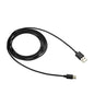 Canyon USB 2.0 Type-C Cable – Fast Charging black 1m USB-A to USB-C cable for charging and data transfer