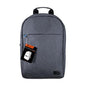 Canyon CNE-CBP5DB4 Laptop Backpack – Durable, Spacious, Comfortable for 15.6" Laptops, Black, grey fabric with padded straps