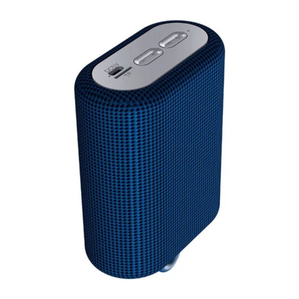 Canyon BSP-4 Bluetooth Speaker Blue (CNE-CBTSP4BL) – Portable, High-Quality Sound, Water-Resistant compact blue mesh speaker
