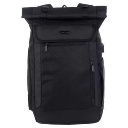 Canyon CNS-BPRT7B1 Laptop Backpack – Ergonomic, Water-Resistant, 15.6" Notebook Bag – Black, front view Canyon store