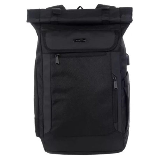 Canyon CNS-BPRT7B1 Laptop Backpack – Ergonomic, Water-Resistant, 15.6" Notebook Bag – Black, front view Canyon store