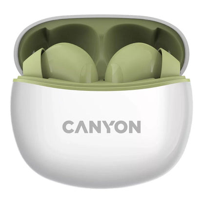 Canyon TWS-5 True Wireless Stereo Earbuds – Bluetooth 5.0, Touch Control, Mic, Charging Case