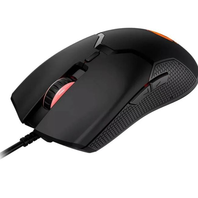 Canyon Carver GM-116 Wired Optical Mouse – Ergonomic Design, USB Connection – Black