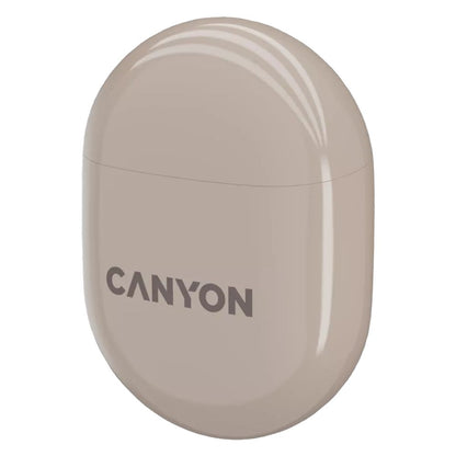 Canyon TWS-6 True Wireless Stereo Earbuds – Bluetooth 5.3, ENC Mic, 25h Playtime, Touch Control, IPX4
