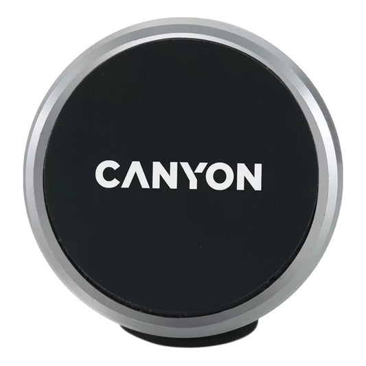 Canyon CH-4 Magnetic Car Phone Holder – Air Vent Mount with Quick-Release Button, black front with CANYON logo