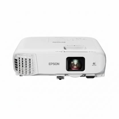 Epson EB-X49 XGA Projector front view with HDMI port visible